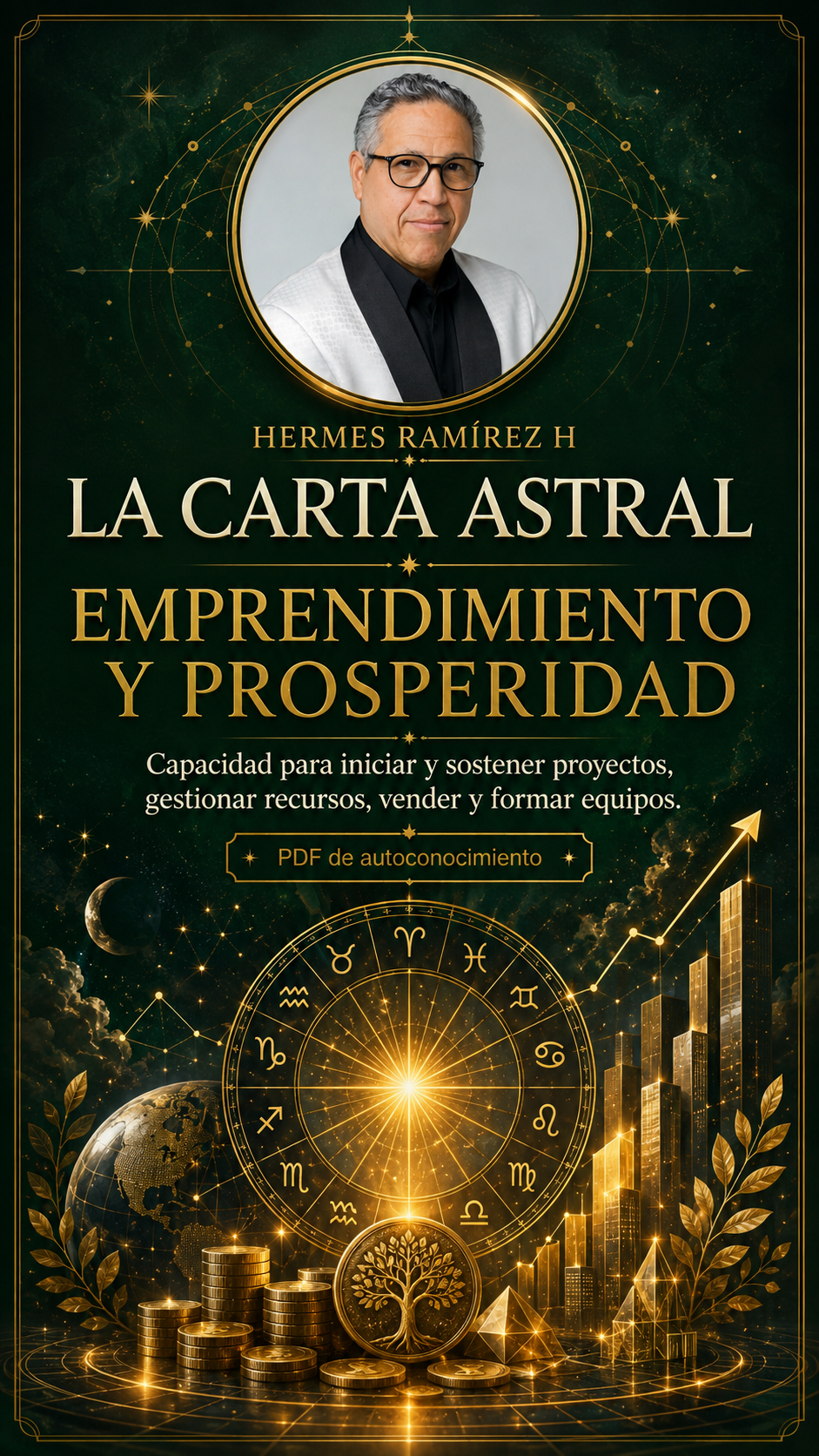 Portada de la carta astral Emprendimiento y Prosperidad