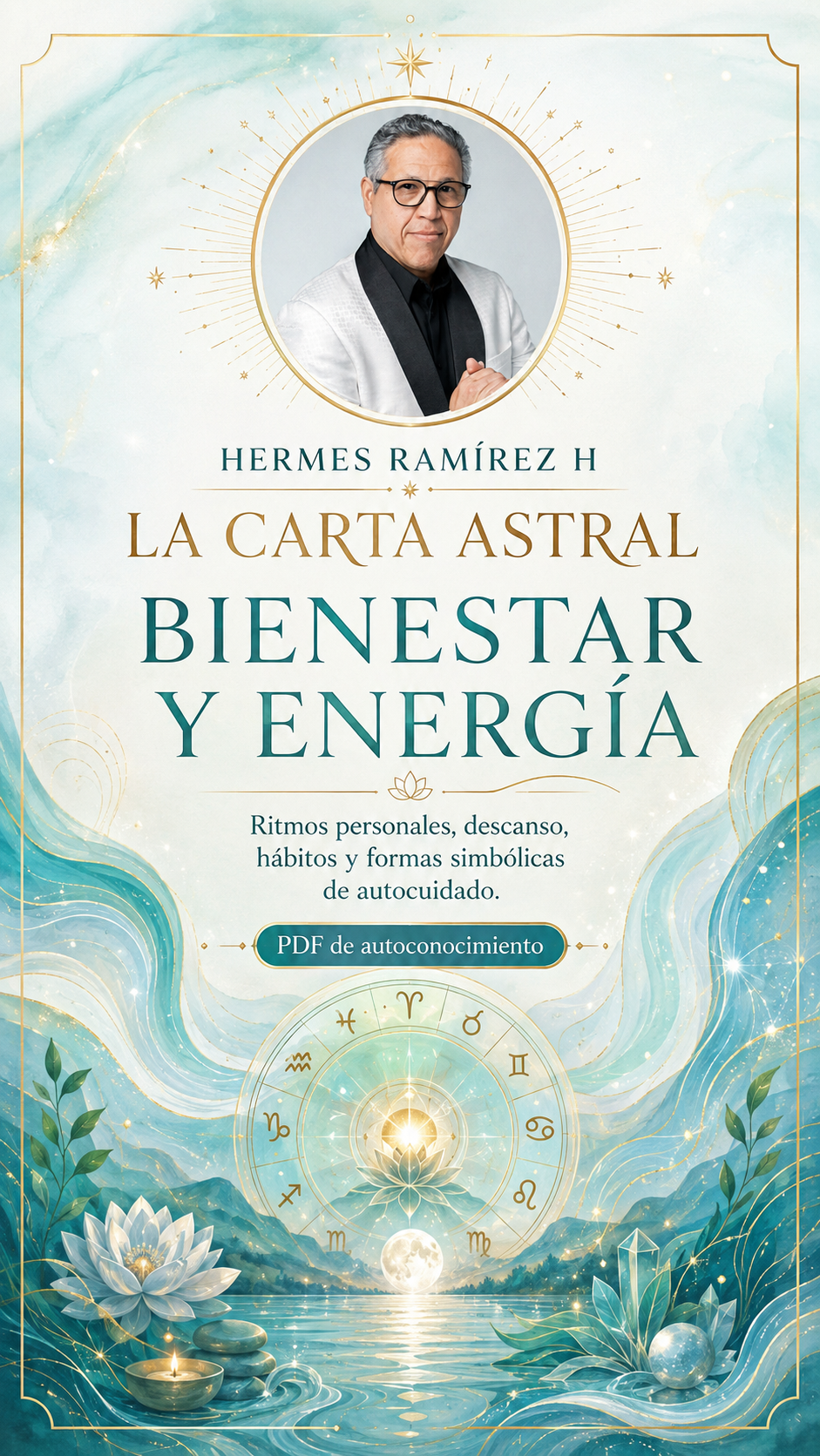 Portada de la carta astral Bienestar y Energía