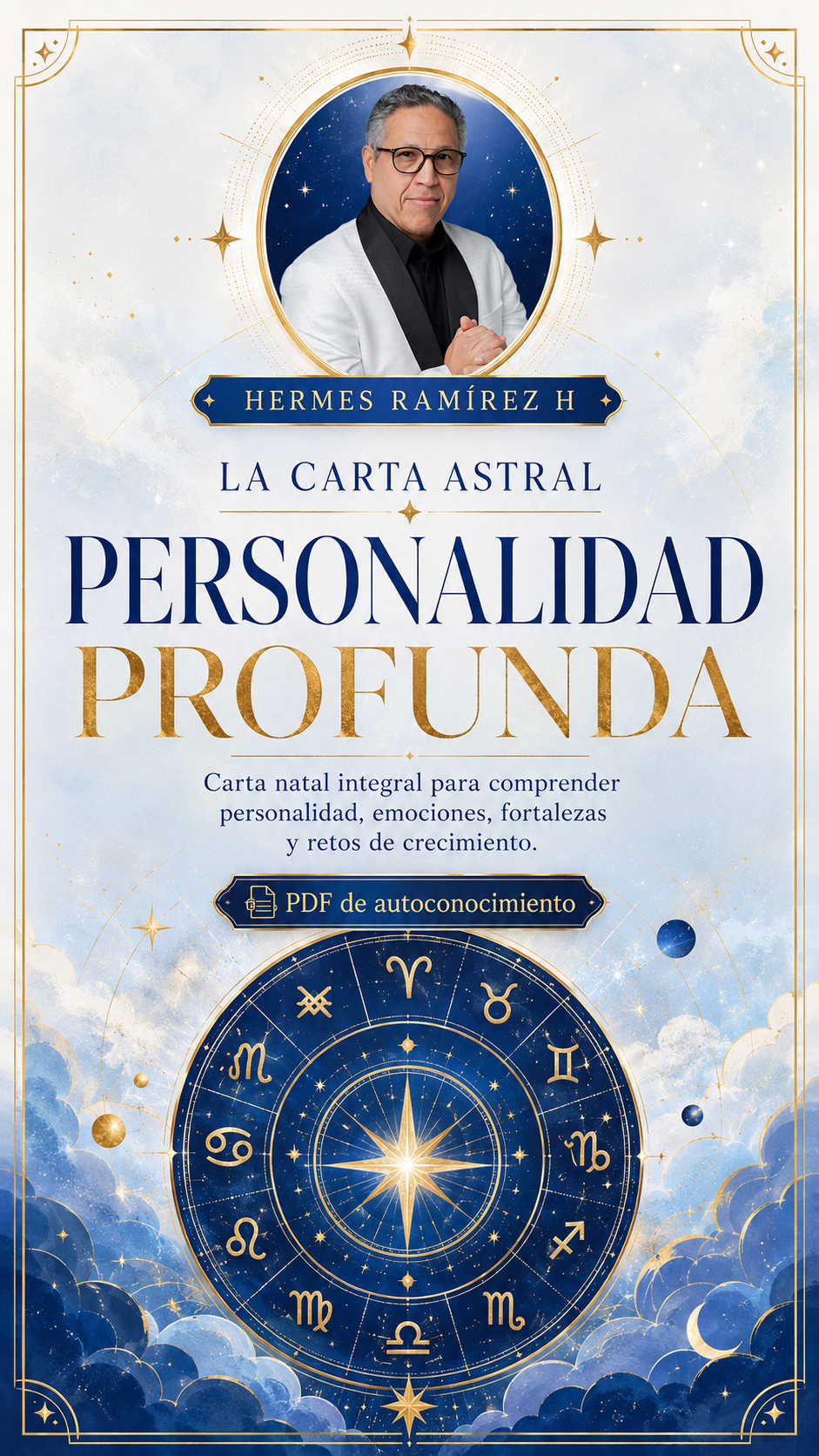 Portada de la carta astral Personalidad Profunda